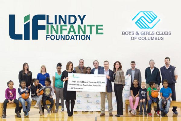 Lindy Infante Foundation and Boys & Girls Club of Columbus